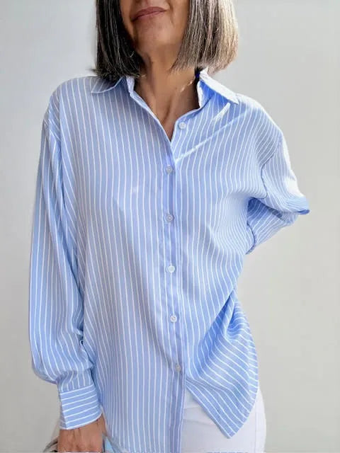 Camisa Raya Celeste