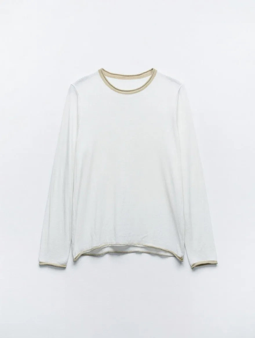 Jersey Rebordea Blanco