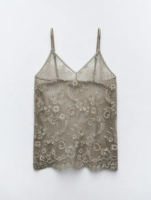 Lencero en Blonda Taupe