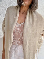Top Blonda Beige
