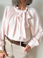 Blusa Marta Lazada Rosa Palo