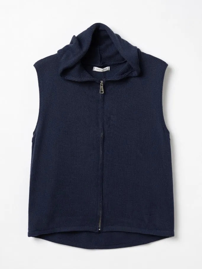 Chaleco Capucha Marino