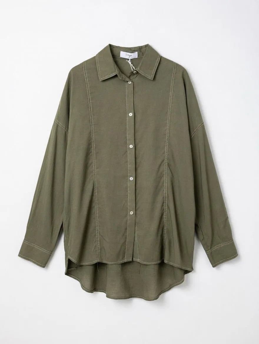 Blusa Oversize Ursula Kaki