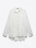 Blusa Oversize Ursula Blanco