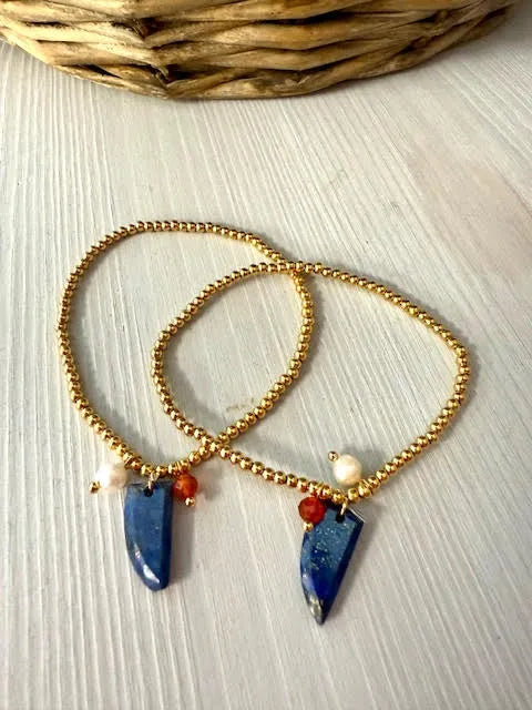 Pulsera Cuerno Azul