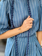 Pulsera Cuerno Azul