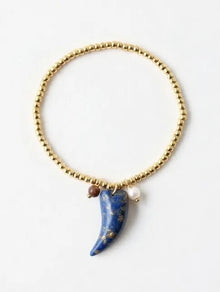 Pulsera Cuerno Azul