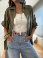 Blusa Oversize Ursula Kaki
