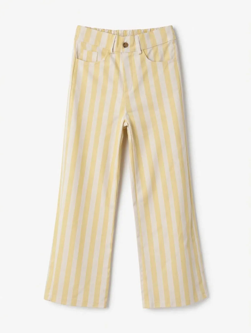 Pantalón Rayas Amarilla
