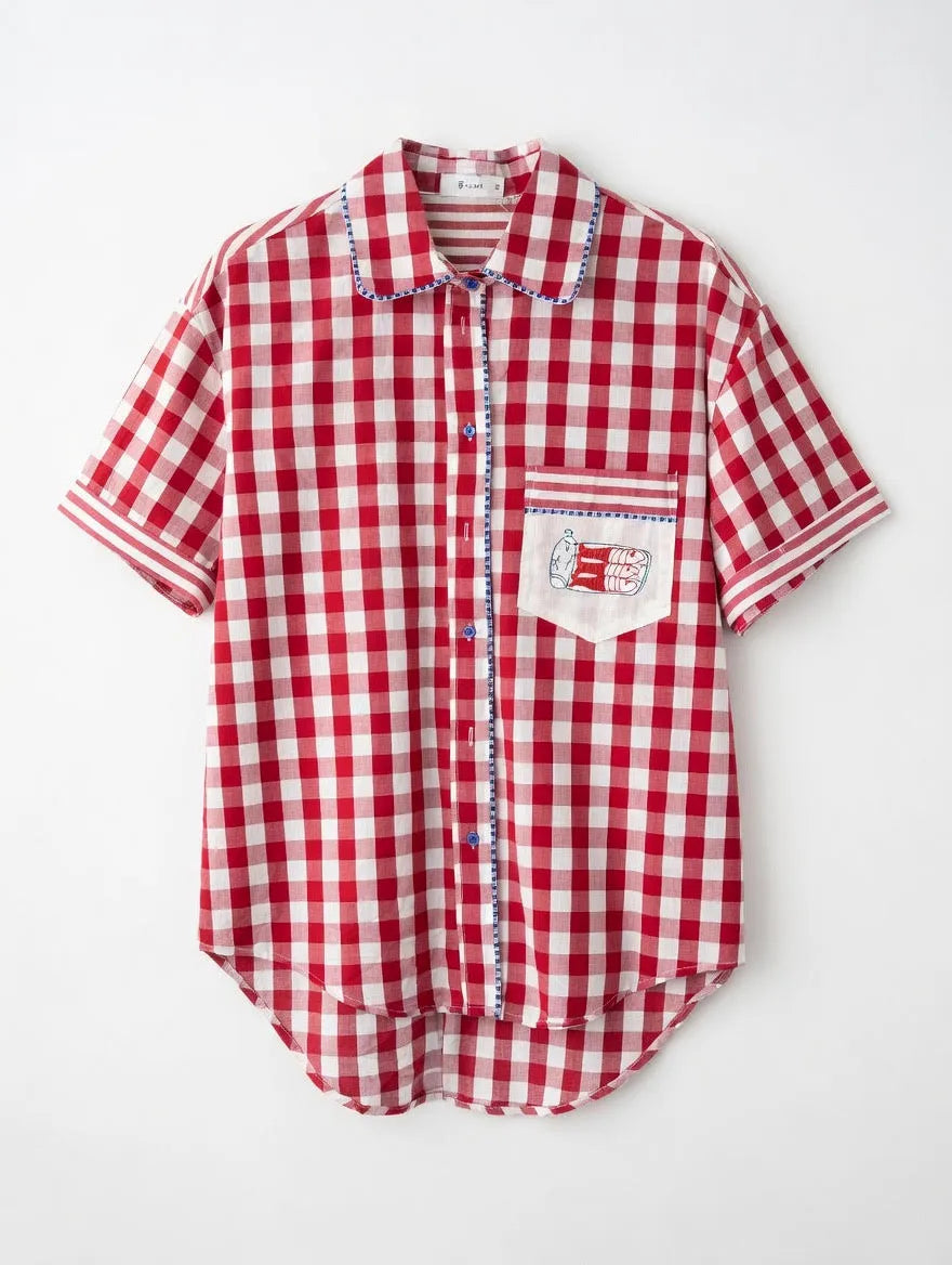Camisa Vichy Sardinas