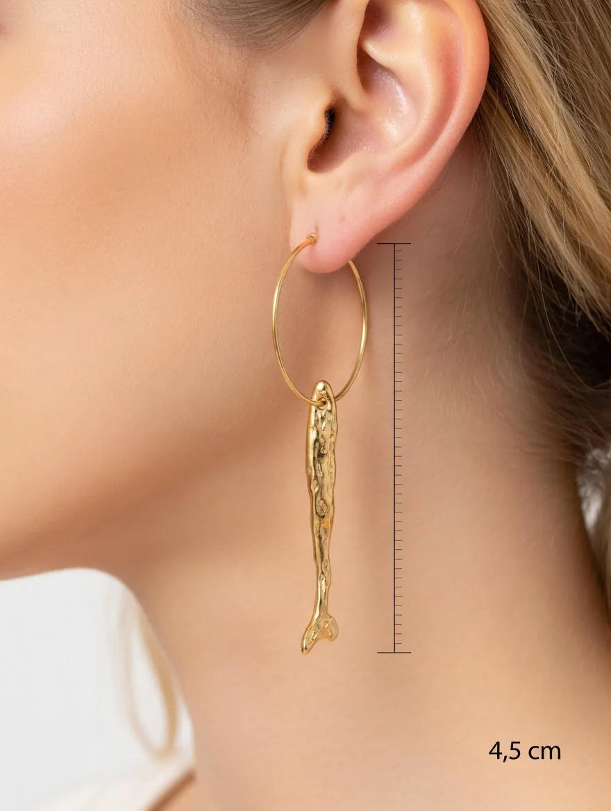 Pendientes  Aro & Pez