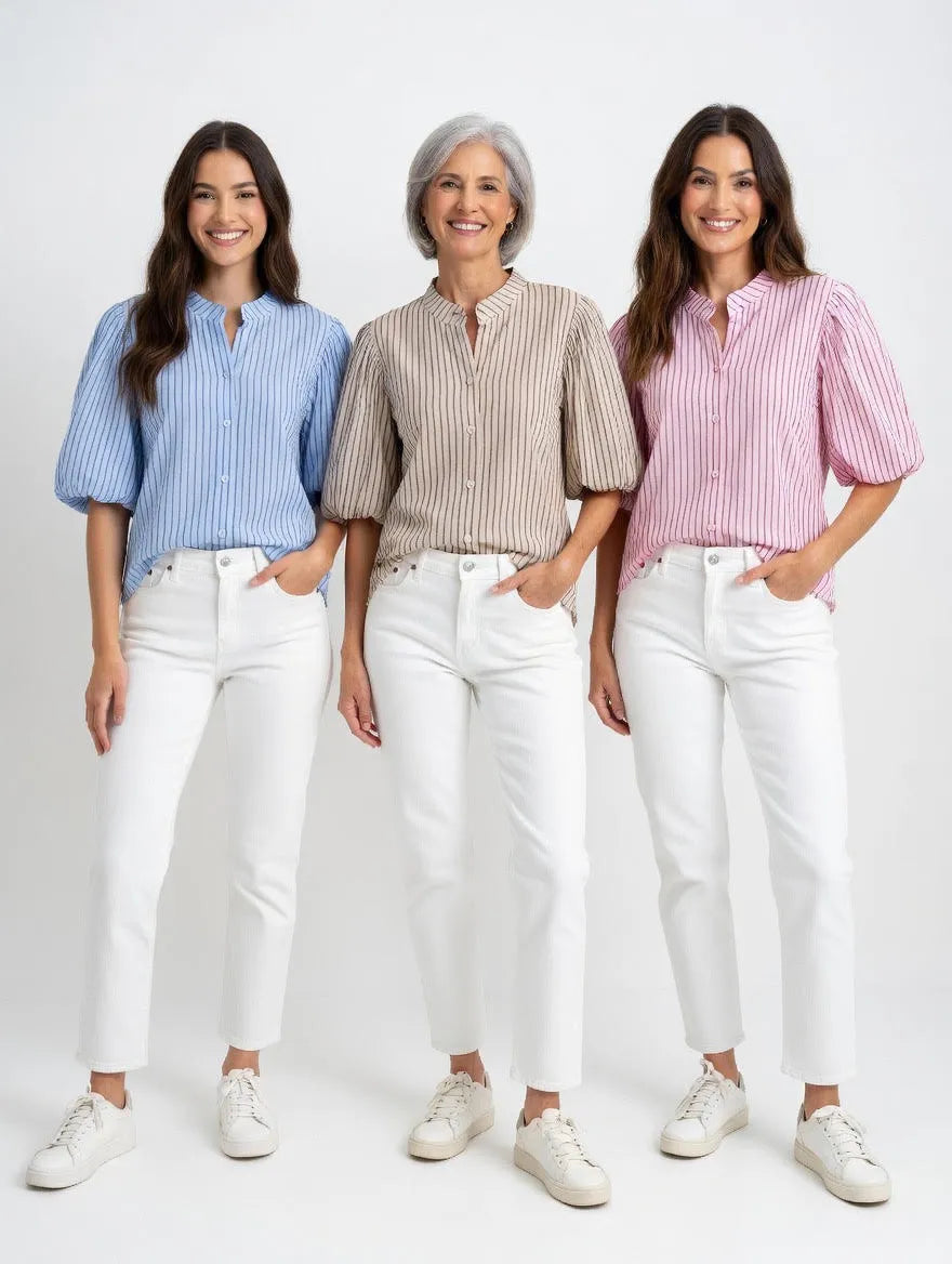Camisa Carmela Azul