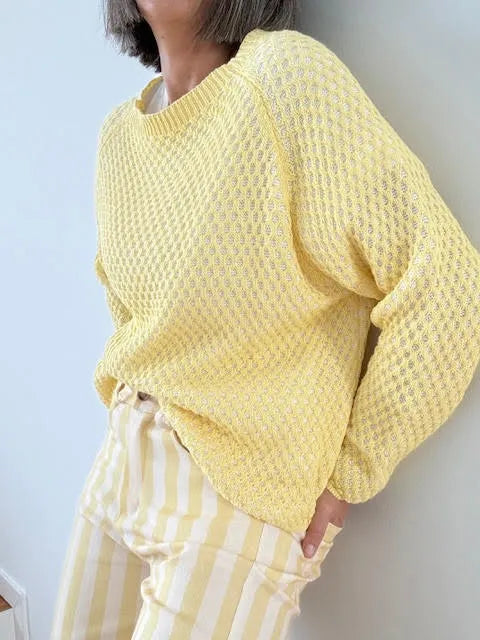 Pantalón Rayas Amarilla