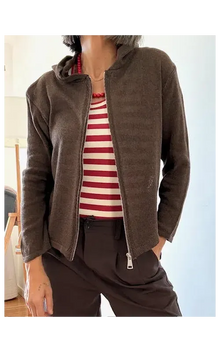 Chaqueta Capucha Choco