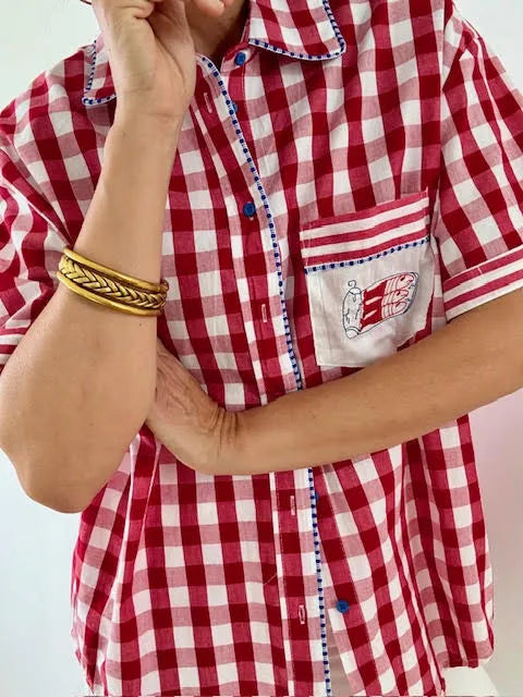 Camisa Vichy Sardinas