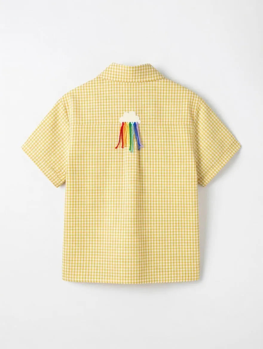 Blusa Arcoiris Amarillos Ocre