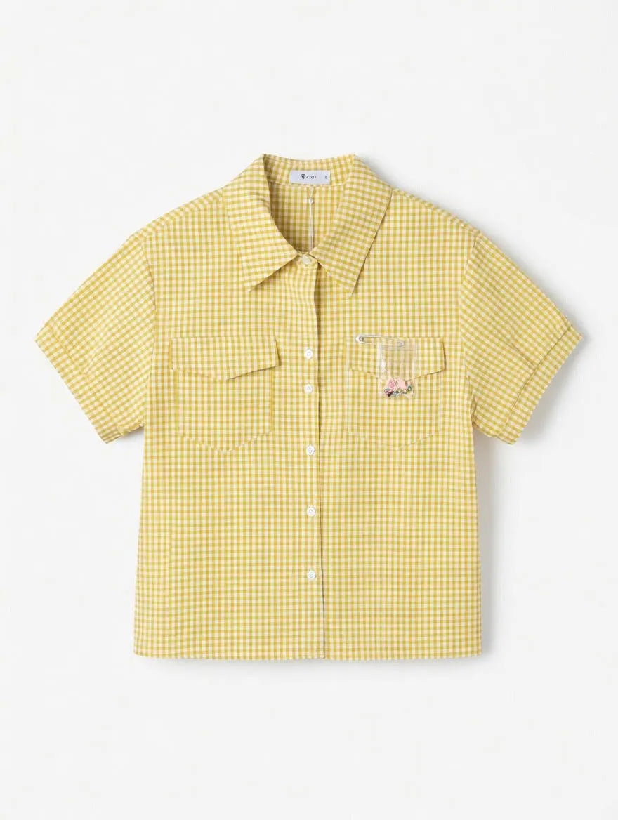Blusa Arcoiris Amarillos Ocre