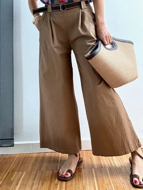 Pantalones Loren Camel