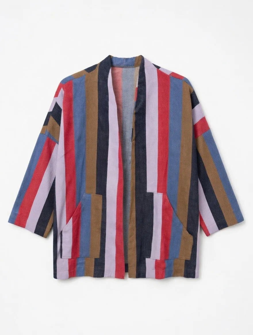 Kimono Rayas Multicolor 001