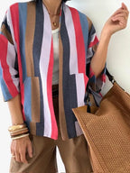Kimono Rayas Multicolor 001
