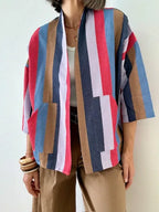 Kimono Rayas Multicolor 001