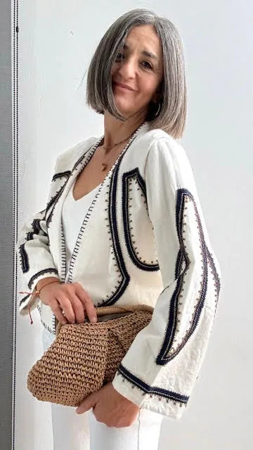 Kimono Rayas Multicolor 001