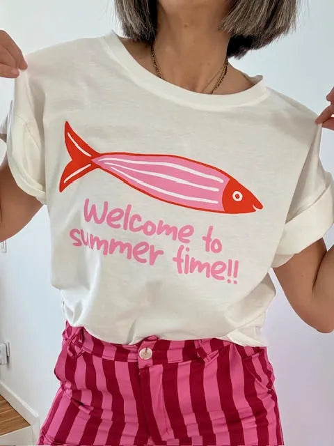 Camiseta Sardinas Welcome