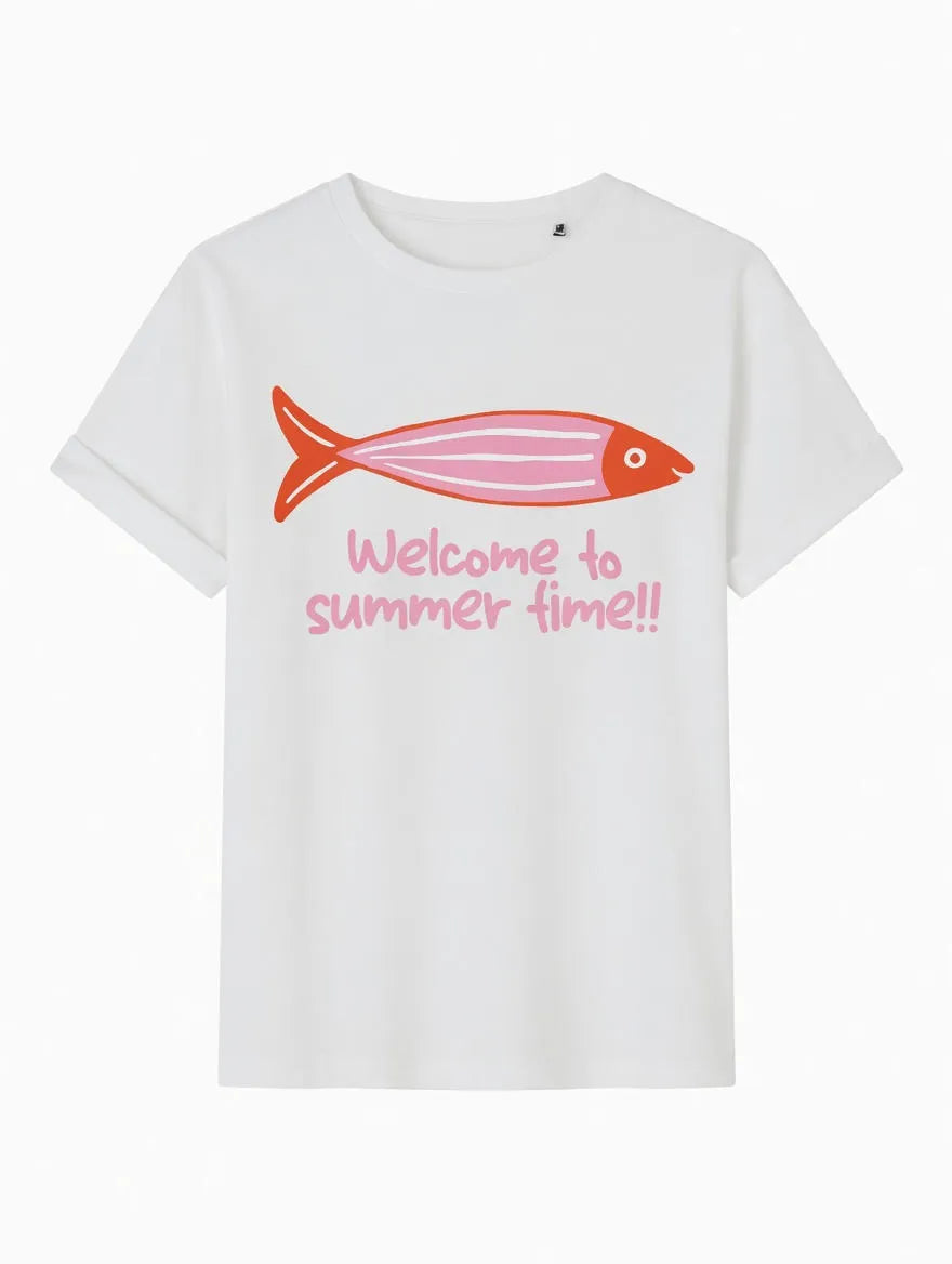 Camiseta Sardinas Welcome