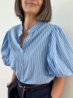 Camisa Carmela Azul
