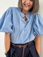 Camisa Carmela Azul