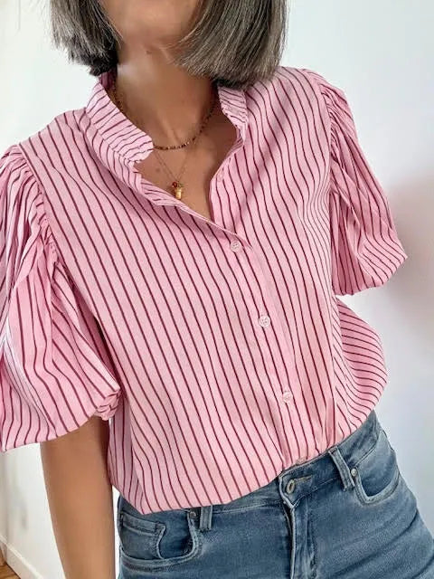 Camisa Carmela Rosa