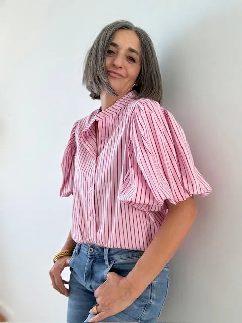 Camisa Carmela Rosa