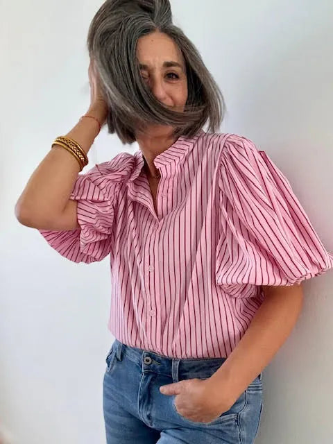 Camisa Carmela Rosa