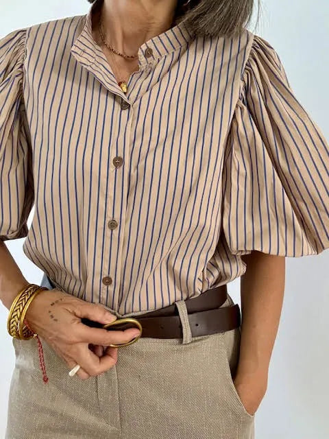 Camisa Carmela Beige