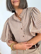 Camisa Carmela Beige