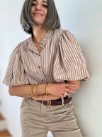 Camisa Carmela Beige