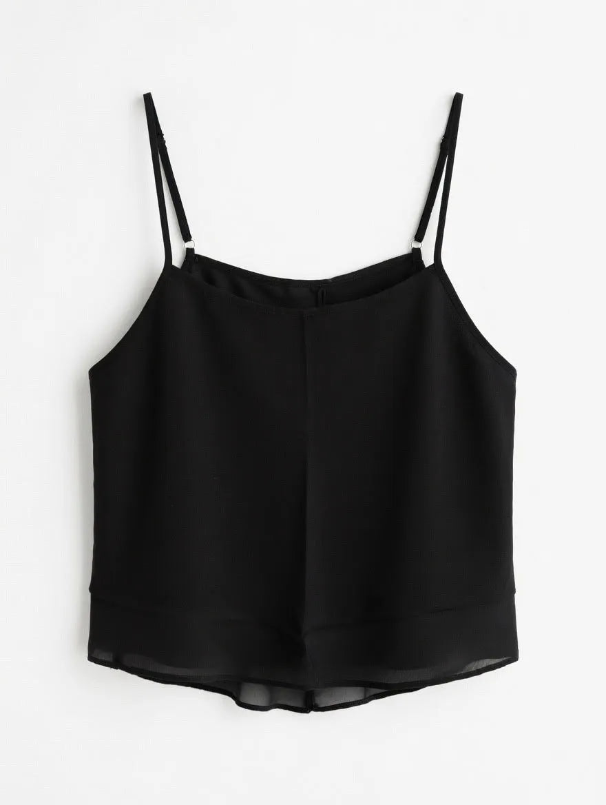 Top Tencel Negro