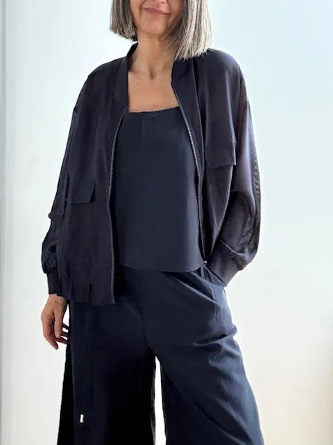 Bomber Tencel Marino