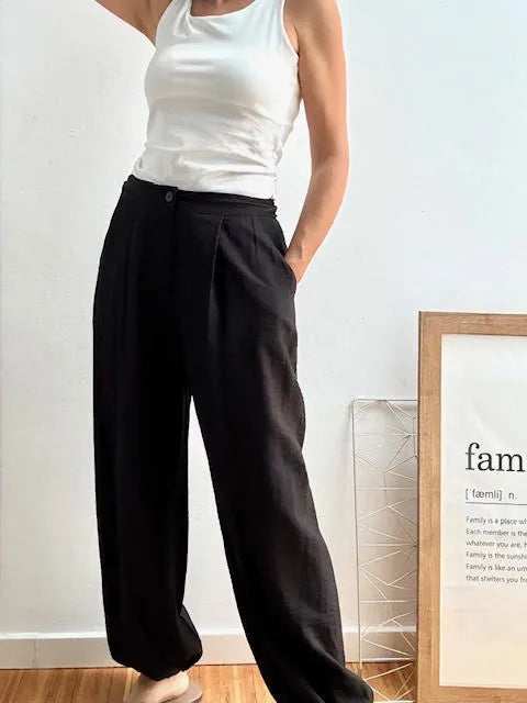 Pantalones Bombacho Pilar Negro