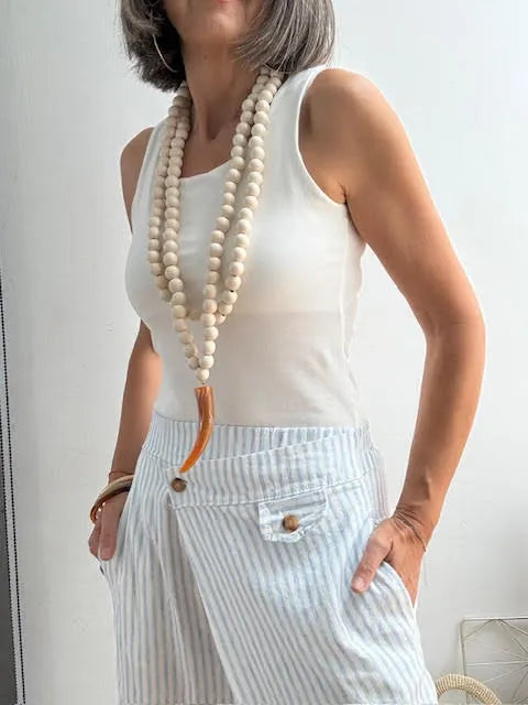 Pantalones Cruzado Celeste
