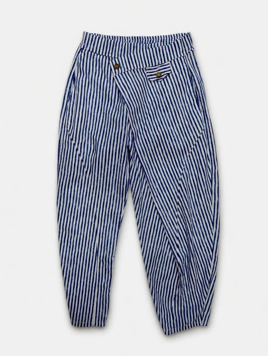 Pantalones Cruzado Marino