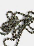 Collar Bolitas Piedras Naturales