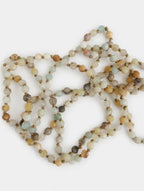 Collar Bolitas Piedras Naturales