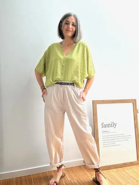 Pantalones Ligero Trevi Beige