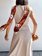 Vestido Elena Beige