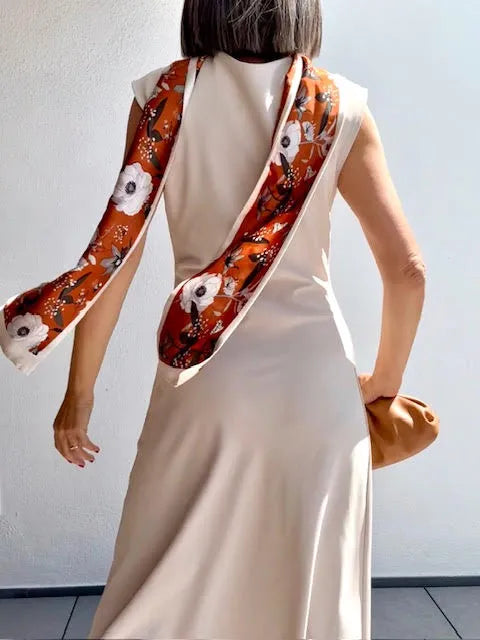 Vestido Elena Beige