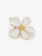 Anillo Flor Lacada