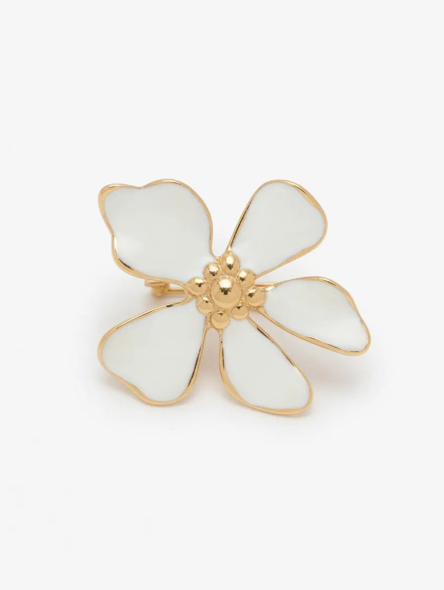 Anillo Flor Lacada