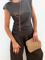 Collar Alondra Marrón