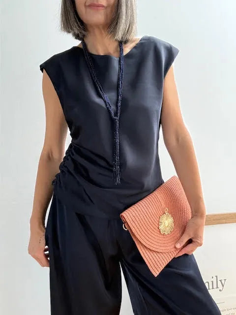 Collar Alondra Marino